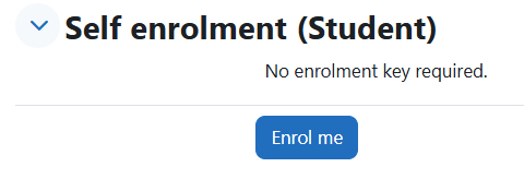 Enrol button